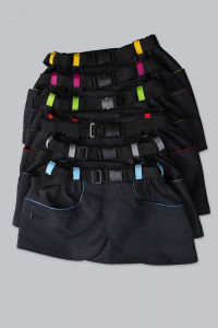 Obrázok pre Gappay - Výcviková sukňa KILT čierno-červený M-L 1550-E